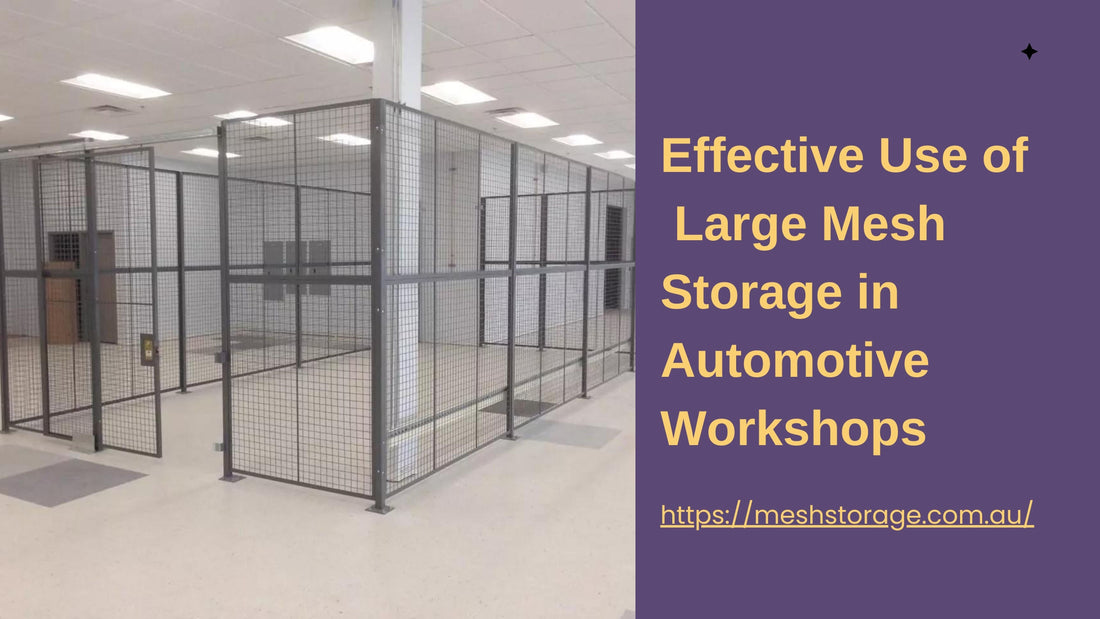 Effective Use of Large Mesh Storage in Automotive Workshops