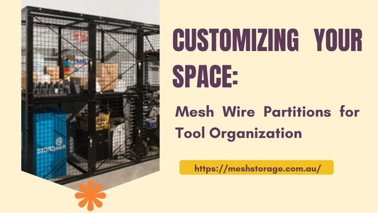 Customizing Your Space: Mesh Wire Partitions for Tool Organization