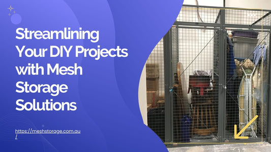 Streamlining Your DIY Projects with Mesh Storage Solutions