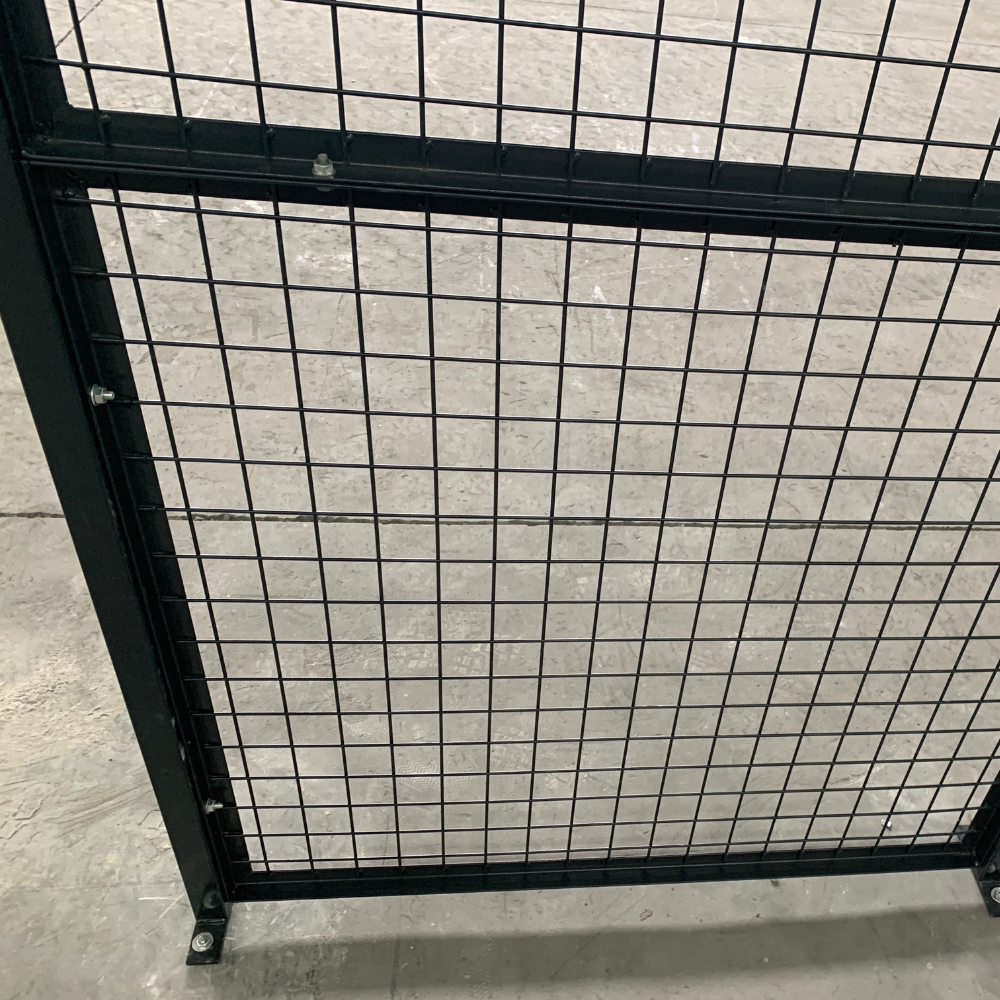 DIY Welded Wire Mesh Storage Cage with Door 19.4SQM - 3 Walls