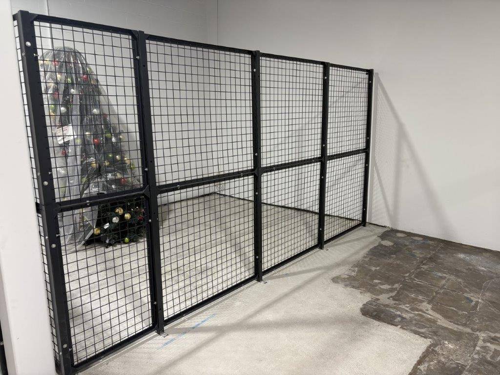 MAXIMIZING STORAGE SPACE WITH A MESH ENCLOSURE
