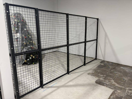 MAXIMIZING STORAGE SPACE WITH A MESH ENCLOSURE