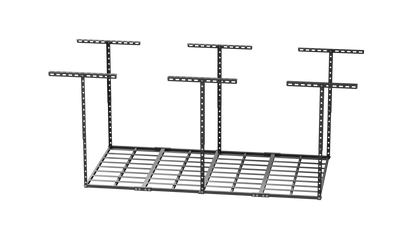 Overhead Garage Storage Rack 2 x 8 ft --- Heavy Duty Ceiling Mounted System 609mm x 2438mm