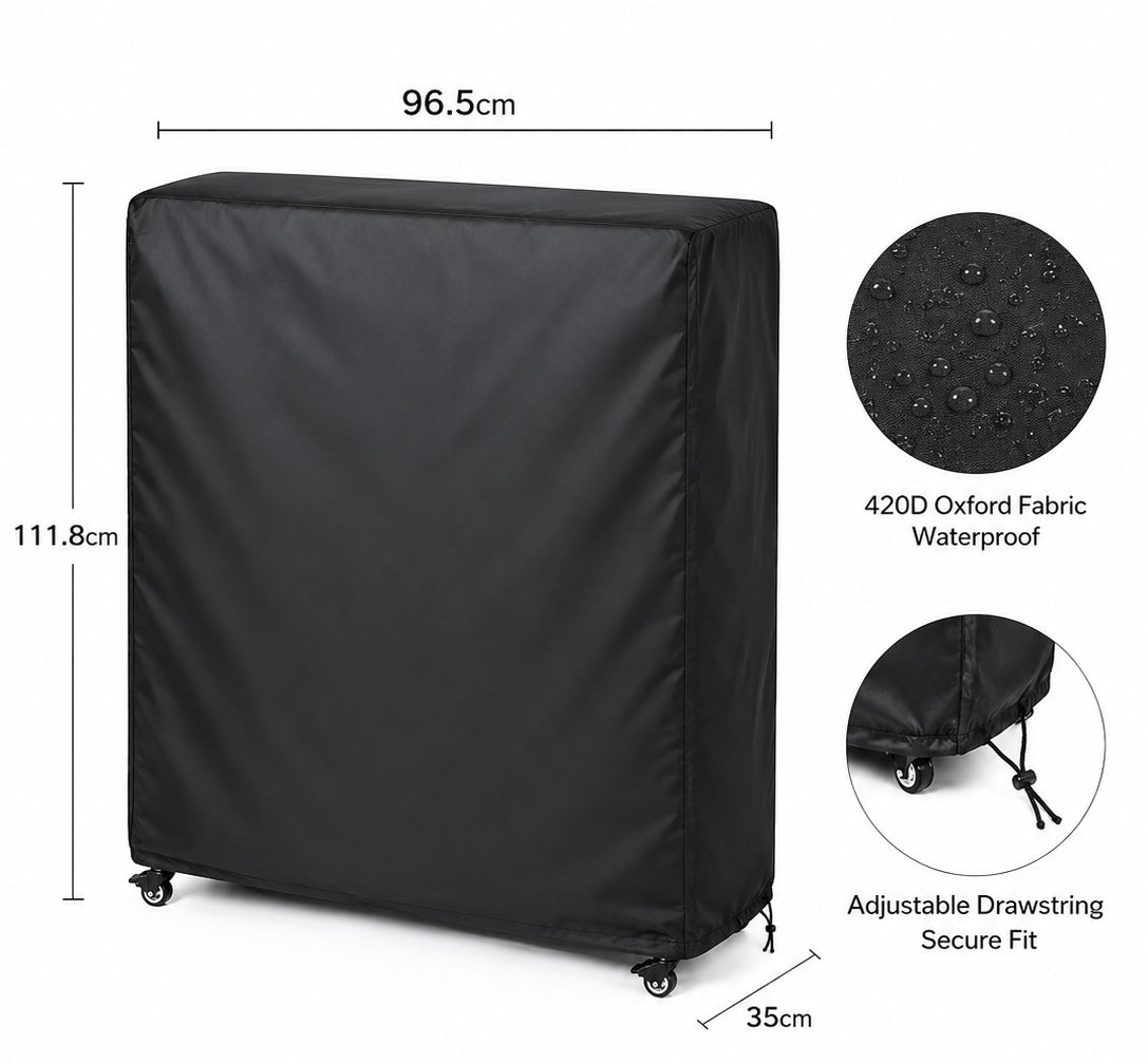 Waterproof & Dustproof 420D Oxford Fabric Folding Bed Cover with Storage Bag – Protective Cover for Rollaway Beds & Folding Mattresses