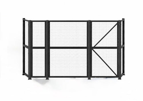 Car Park Storage Cage Custom Fit for Parking Spaces-- 3 Sides