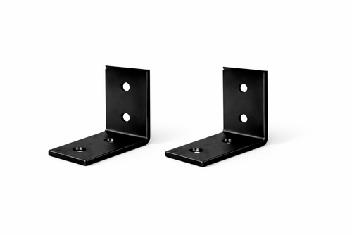 2 x Heavy Duty Steel Angle Bracket 75mm x 75mm – L Shape Mounting Support