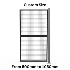 Customised Panel +Post Set Welded Wire Mesh Fencing -  Width from 500mm to 1050mm