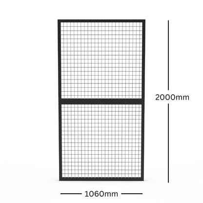 Welded Wire Mesh Fencing Panel 1060mm L X 2000mm H