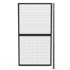 Welded Wire Mesh Fencing Panel with Steel Post 1100mm L X 2040mm H