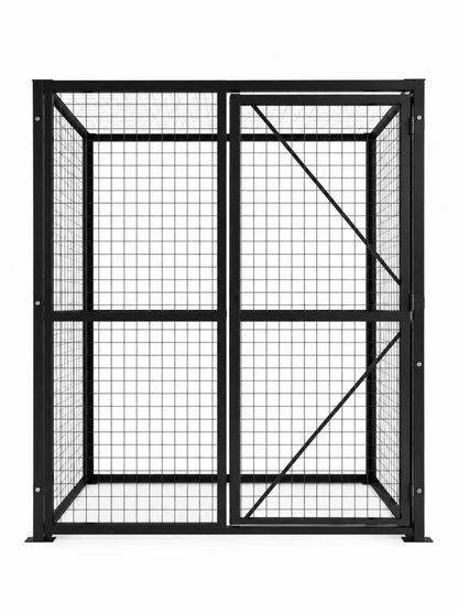 Welded Wire Mesh Storage Cage with Door & Lock Link – 2.55 SQM – 2240 × 1140 × 2040mm – 4 Walls