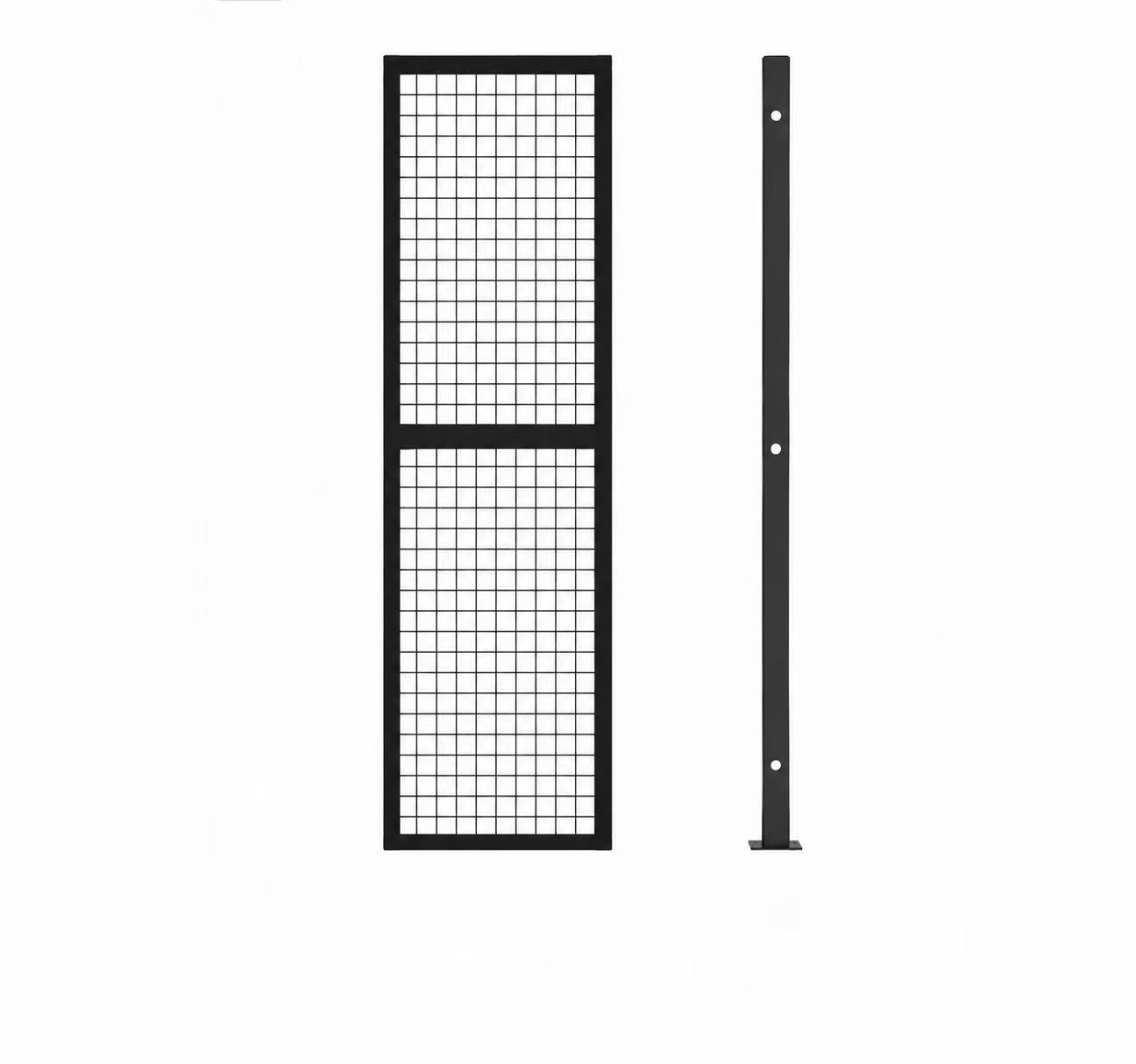 Welded Wire Mesh Fencing Panel with Steel Post 700mm L X 2000mm H